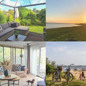 Charmante woning omheinde tuin, dichtbij strandje